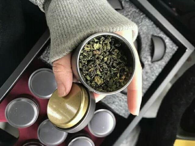 9 Hủ Trà Thiếc Quan Âm + TẶNG SET TÁCH TRÀ