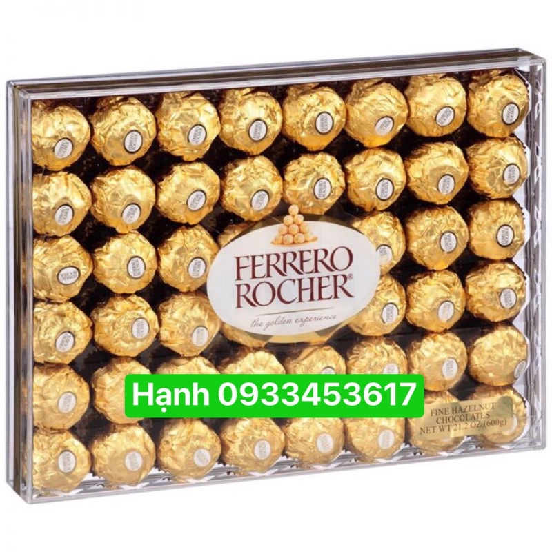 Kẹo Ferrero Rocher chocolate 48 viên của MỸ