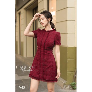 Váy Tweed chữ A