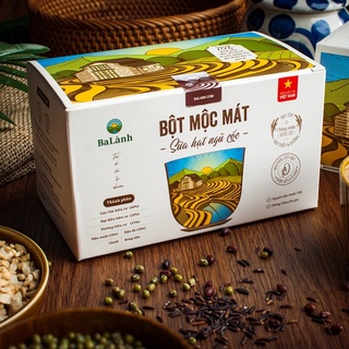 Bột sữa hạt MỘC MÁT BA LÀNH 500g (Mẫu mới/ Vàng Thơm gạo tím)