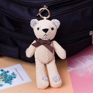 Móc Khóa Gấu Teddy Lấp lánh