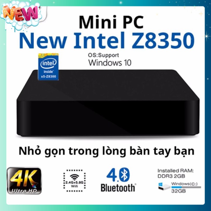 🇳 🇪 🇼 PC mini Intel Z8350 Ram 2G  ®️