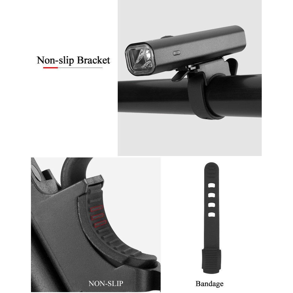 Đèn Pha Đèn Led Đèn Pin Gắn Xe Đạp MTB sạc USB ROCKBROS