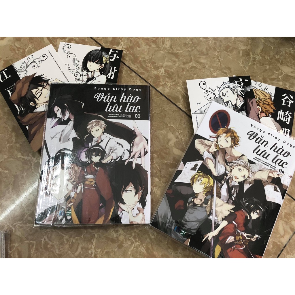 Truyện tranh Văn Hào Lưu Lạc - Lẻ tập 1 - 20 - Bungo Stray Dogs - IPM - 1 2 3 4 5 6 7 8 9 10 11 12 13 14 15 16 17 18 19