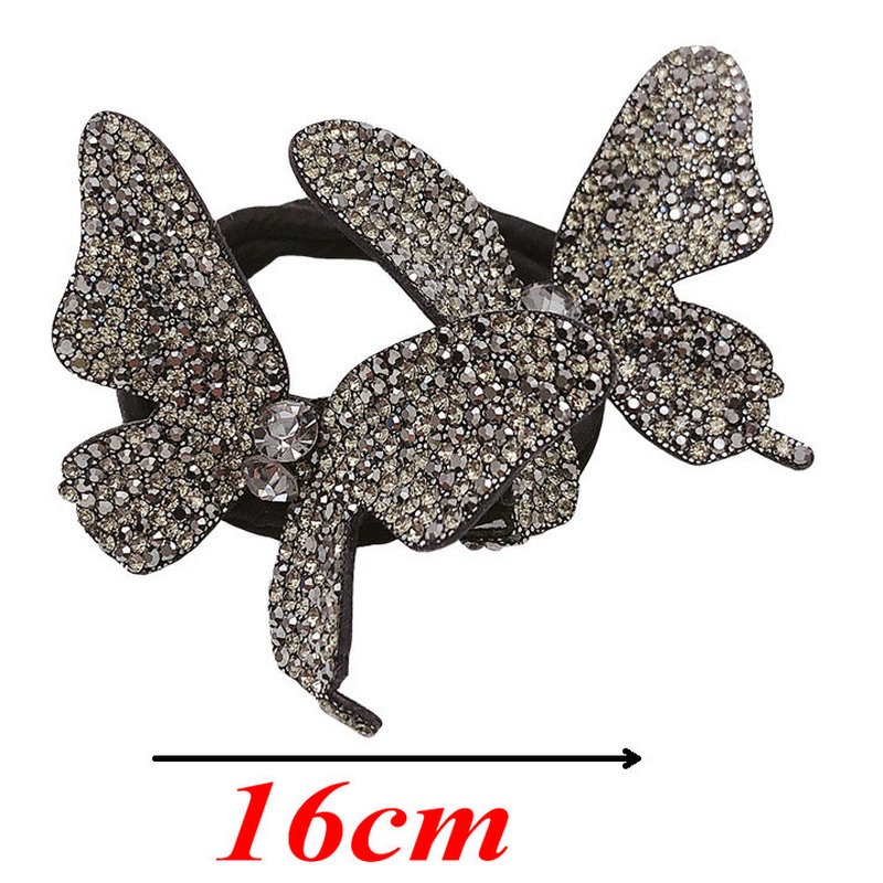 Kẹp Tóc Đính Đá Hình Bướm Thời Trang