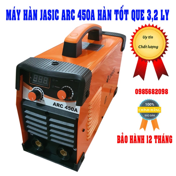 Máy hàn mini gia đình dùng que 3,2 ly,máy hàn điện tử jasic công suất mạnh mẽ 450A