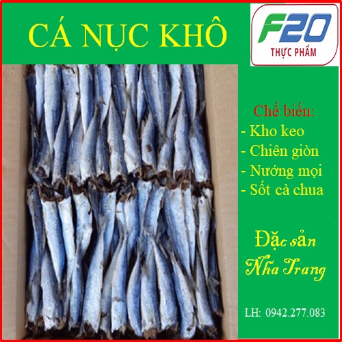 🎁🎁 Cá Nục khô 500gr. Khô Cá Nục Nha Trang. cá nục khô. khô cá nục