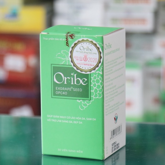 Viên uống Oribe - Hỗ trợ giúp sáng da, chống lão hóa, giảm vết nám, đồi mồi (Hàng chính hãng -Hộp 30 viên)