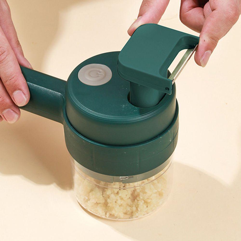 Bộ Máy Nghiền Tỏi / Rau Củ Quả Dạng Nhấn Tiện Dụng Cho Nhà Bếp