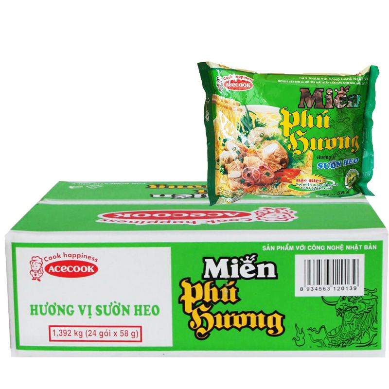 MIẾN ĂN LIỀN PHÚ HƯƠNG 57G