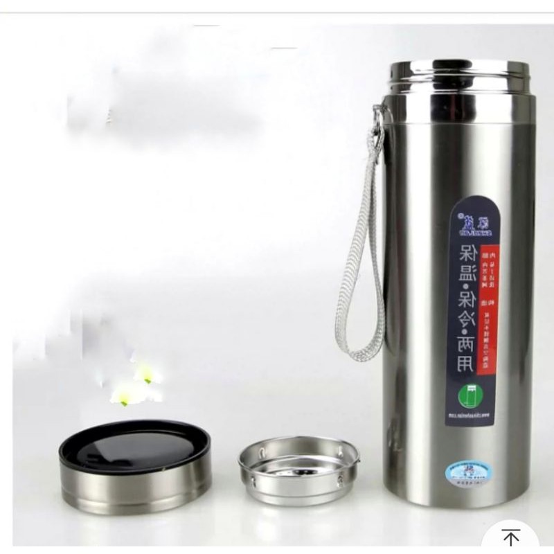 Bình nước siêu giữ nhiệt 1200ml inox 304 dày, giữ nóng, lạnh thoải mái