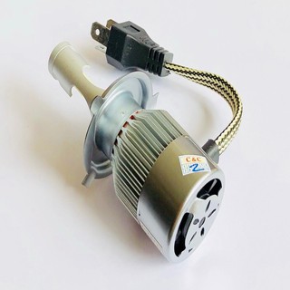 ĐÈN PHA LED C6 3 TIM H4 (GIÁ 1 BÓNG)