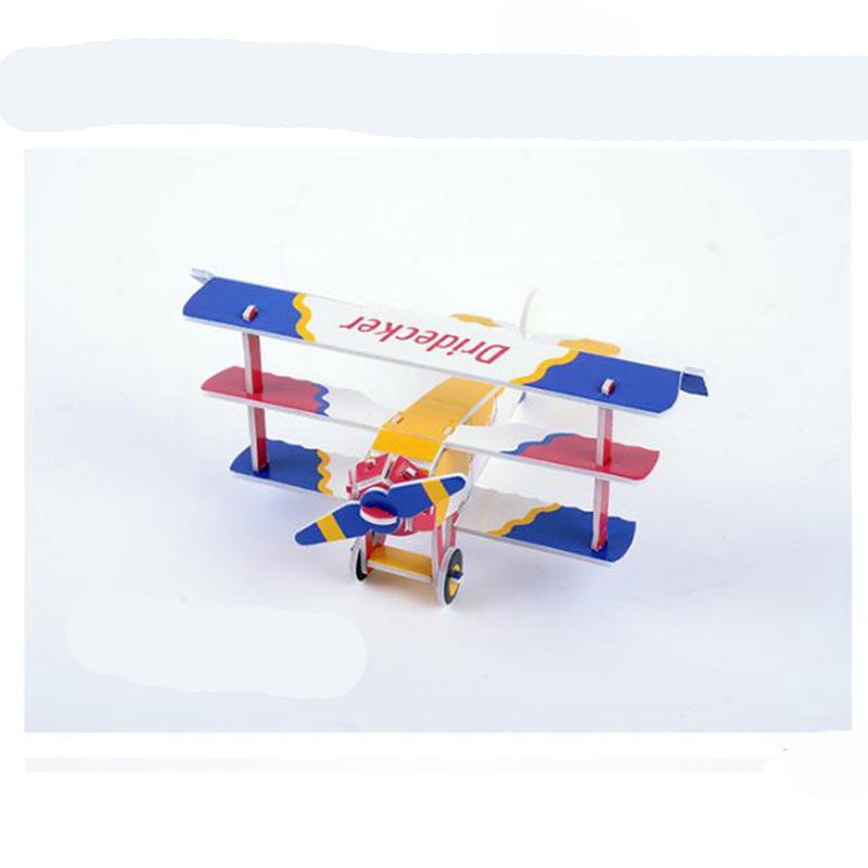 Bộ Xếp Hình Máy Bay Giấy 3d 111 Mảnh Cho Bé