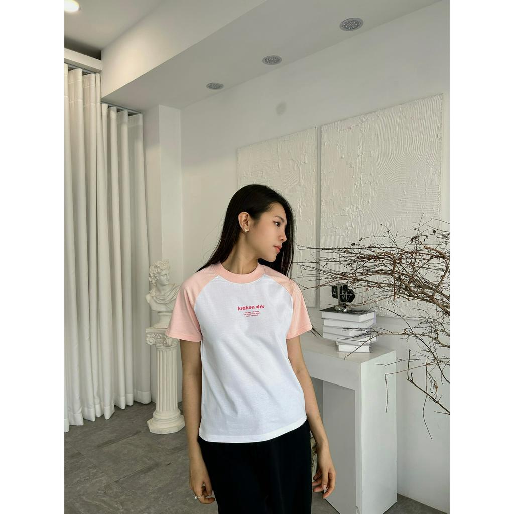 Áo BABY TEE Raglan - Kraken Drk