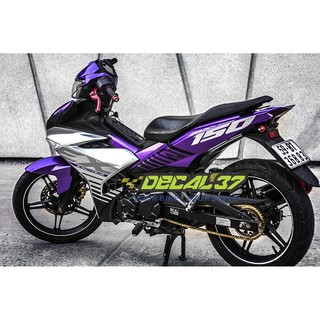 Tem Trùm Exciter 150 MX King Tím