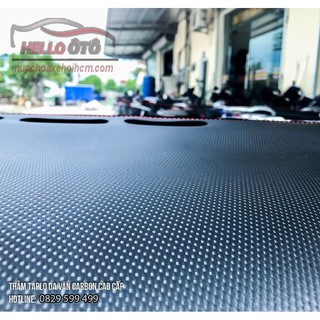 Thảm da Taplo Honda Civic 2017-2019 -vân Carbon cao cấp