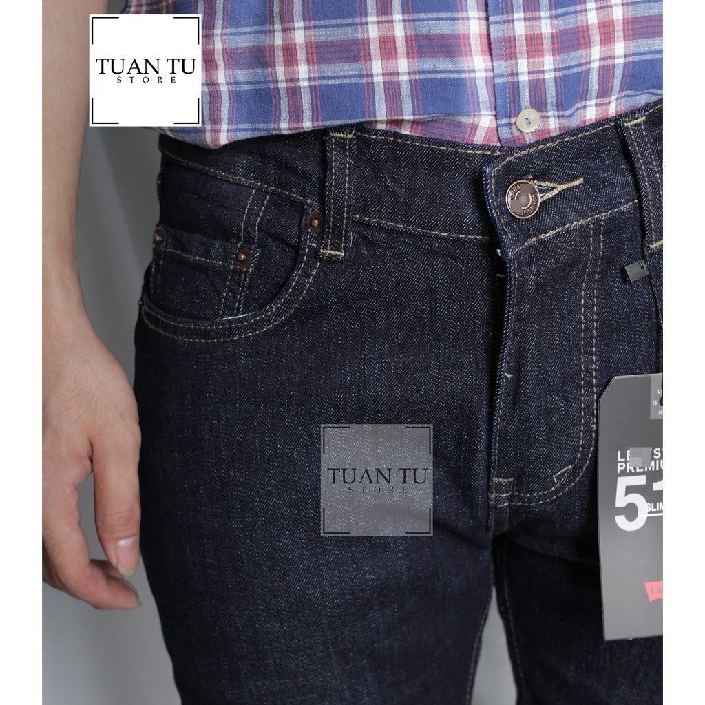 Quần Jean nam LV 511 Made in cambodia ( Form ống đứng,chất vải co dãn,ống quần 17cm -20cm) T08 | BigBuy360 - bigbuy360.vn