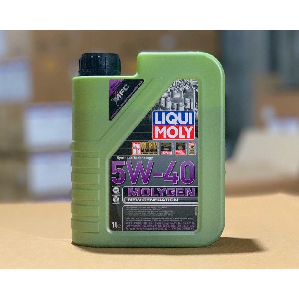 Nhớt Liqui Moly Molygen 5w40 " Full tổng hợp " " Tay ga " cho OtO , Xe máy