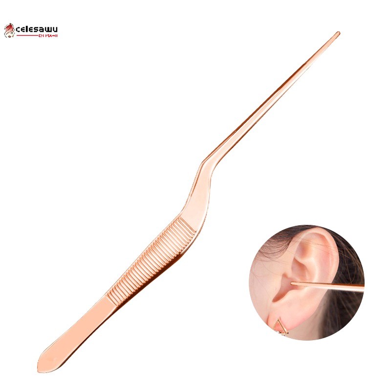 [Hàng mới về] Nhíp lấy ráy tai bằng thép không gỉ tiện dụng an toàn