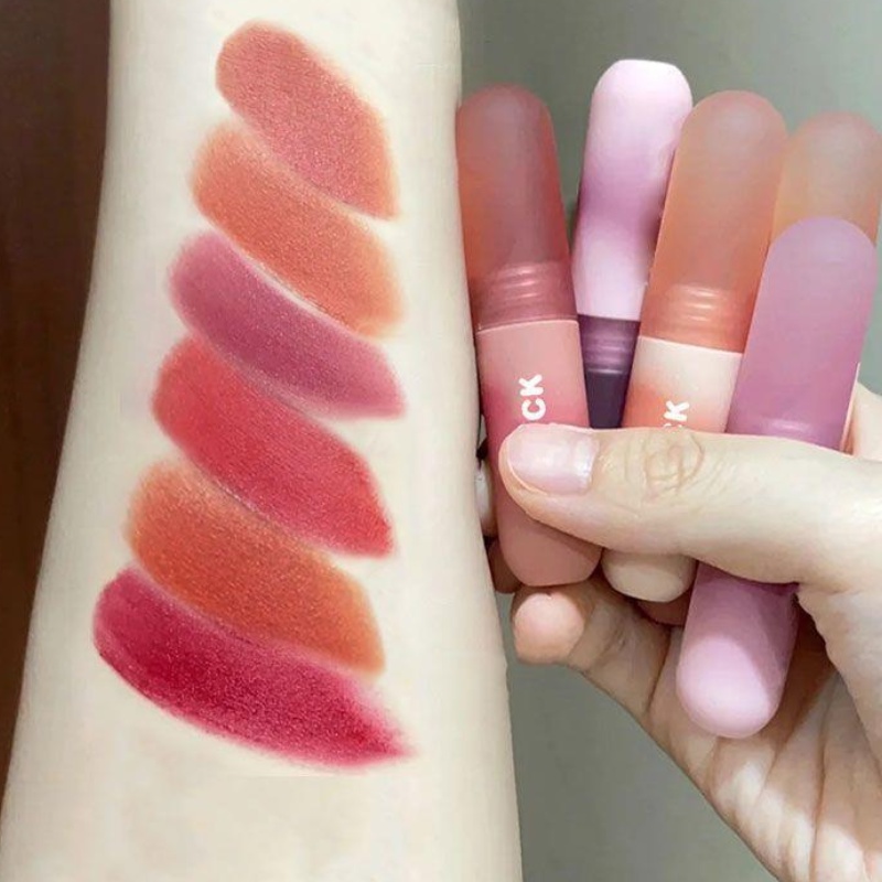 Son Môi Maffick Màu Nhung Lì Không Phai Không Dính Thành Cốc Thiết Kế Hình Quả Trứng Nhỏ