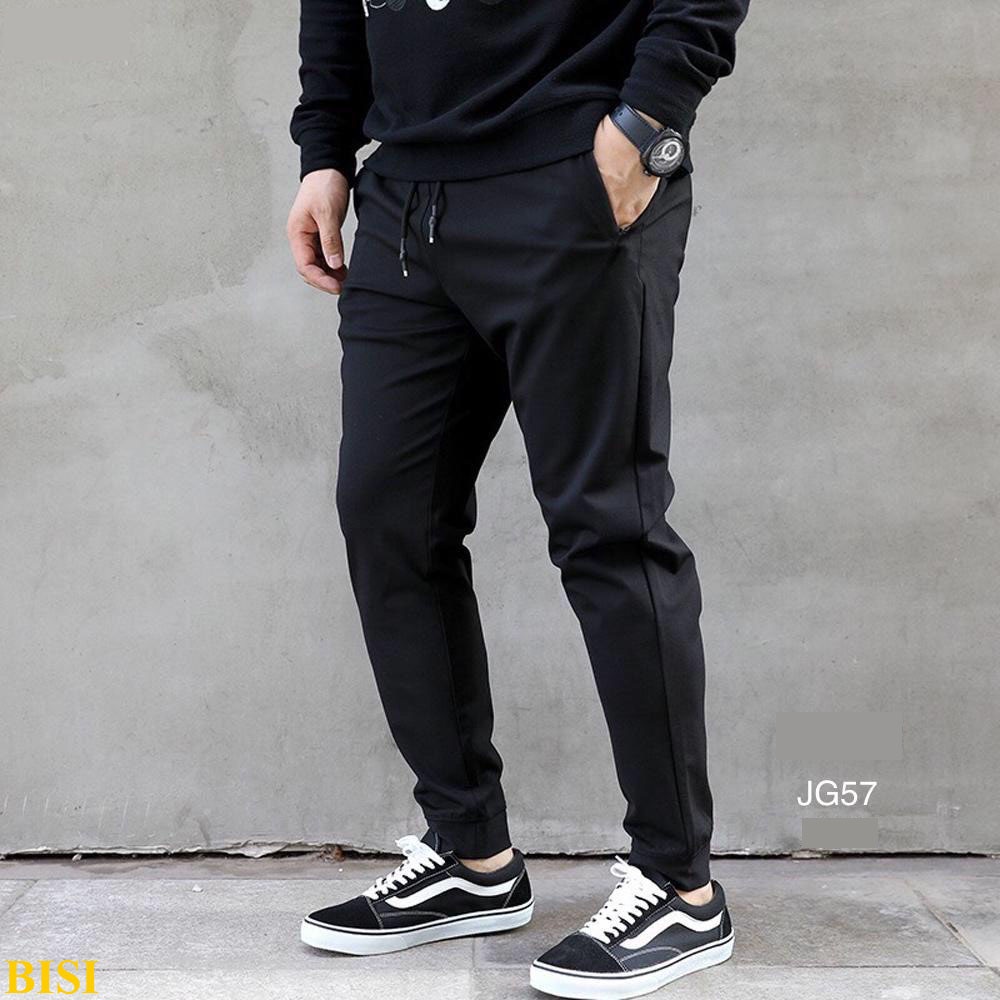 Quần Jogger Nam Túi Khóa Bigsize từ 60kg - 130kg BISI chất co giãn tốt