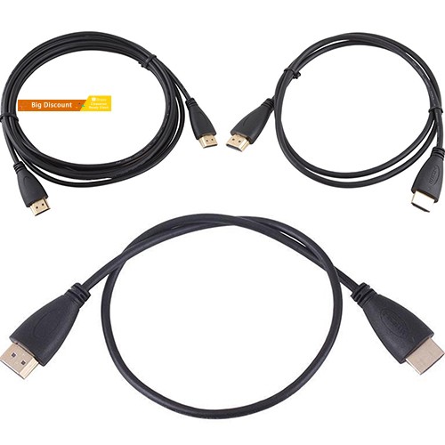 Cáp HDMI V1.4 1080P tốc độ cao dài 3/5/7/10ft cho HD TV LCD máy chiếu tiện dụng