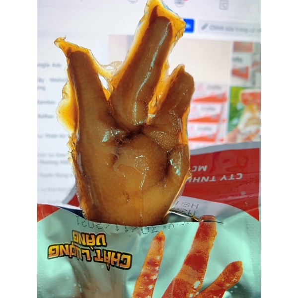 10 chân gà cay tứ xuyên sản xuất tại Việt Nam ngon