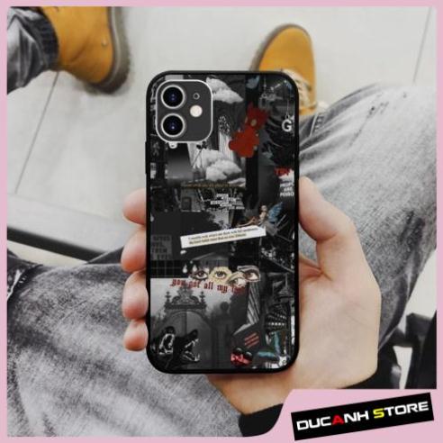 Ốp lưng iphone SAMSUNG sherlock home  collage art dada dadaism viền vuông  cho các dòng iPhone PAP20210990