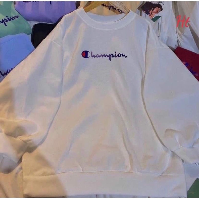 Áo nỉ cổ tròn Champi H23