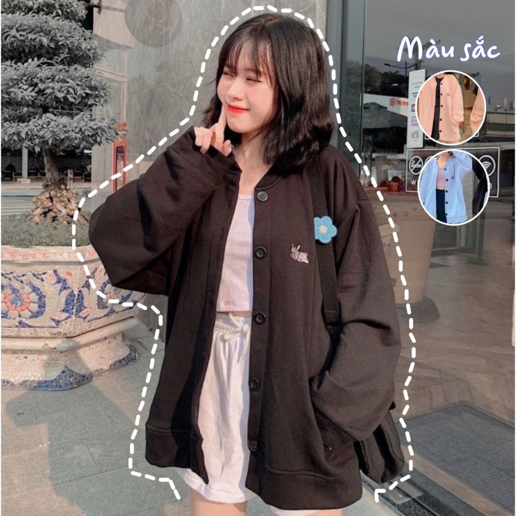 Áo khoác Cardigan ❤️FREESHIP❤️ Áo hoodie nỉ unisex cho nam và nữ Freesize Lazy Puppy - KN11