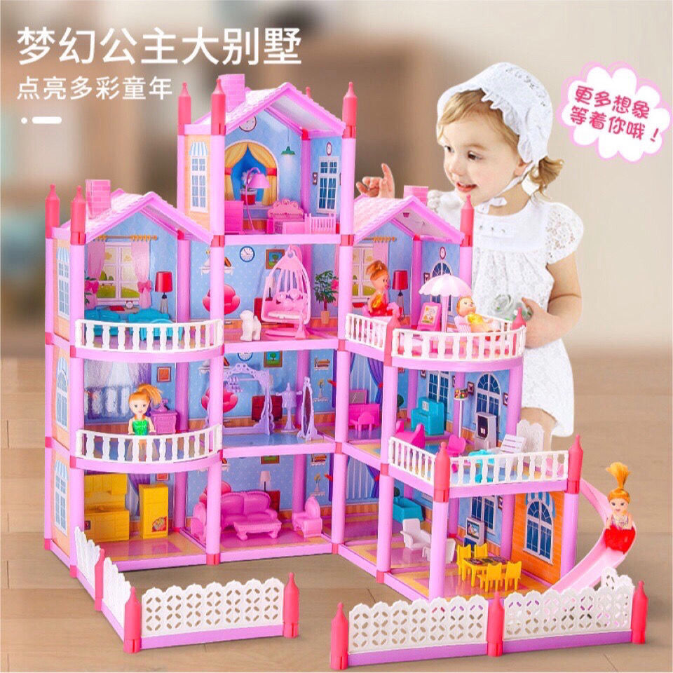 Nhà Búp Bê Barbie Đồ Chơi Cho Bé