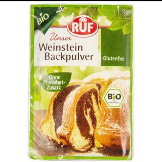 Sét 3 Gói Bột Nở Hữu Cơ Ruf Bio 60gr