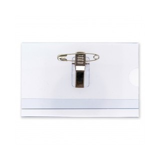 Kẹp bảng tên nhựa cứng 108 ngang