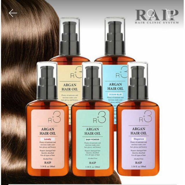 DƯỠNG TÓC RAIP R3 ARGAN 100ML