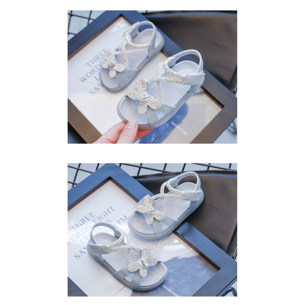 sandal bé gái size 21-30 dây chéo xinh xắn