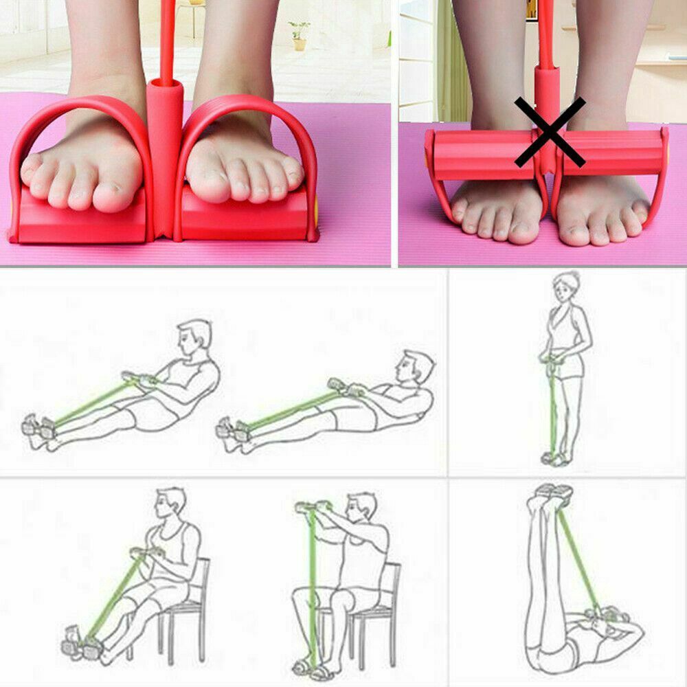 Dây Kéo Căng 4 Trục Đa Năng Hỗ Trợ Luyện Tập Yoga / Thể Hình