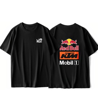 Áo thun unisex racing biker Redbull KTm Mobil nam nữ tay ngắn