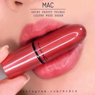 [CÓ SẴN]🌷Son MAC màu See Sheer mini và fullsize🌷