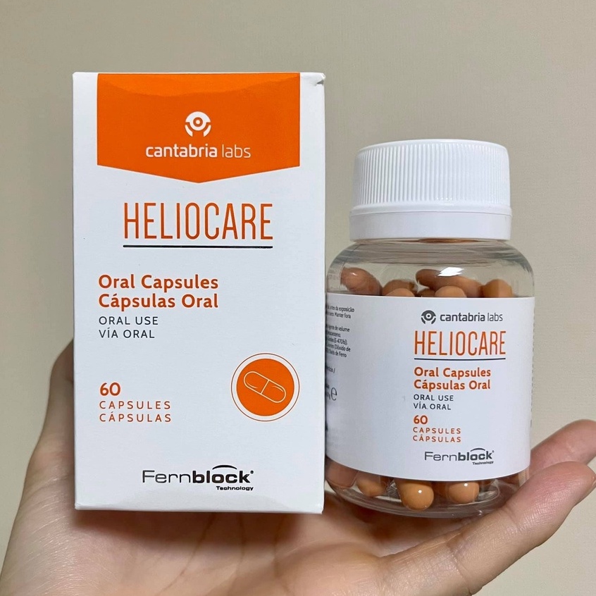 VIÊN CHỐNG NẮNG HELIOCARE ORAL CAPSULES DATE 2024 60V