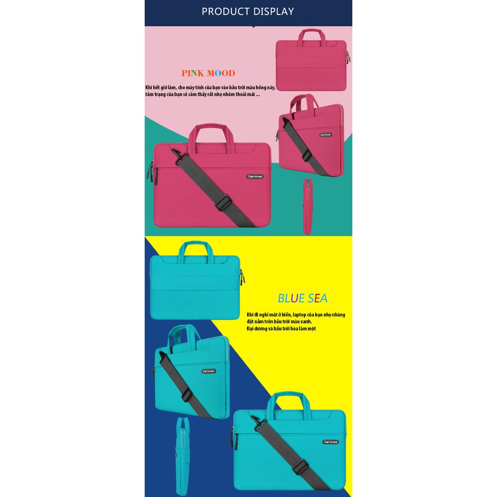 Túi xách laptop Cartinoe Starry Series Laptop Bag Black | BigBuy360 - bigbuy360.vn