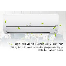 CHÍNH HÃNG - Máy Lạnh Mitsubishi Electric (1.0hp) MS-HP25VF