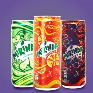 Lốc 6 lon MIRINDA