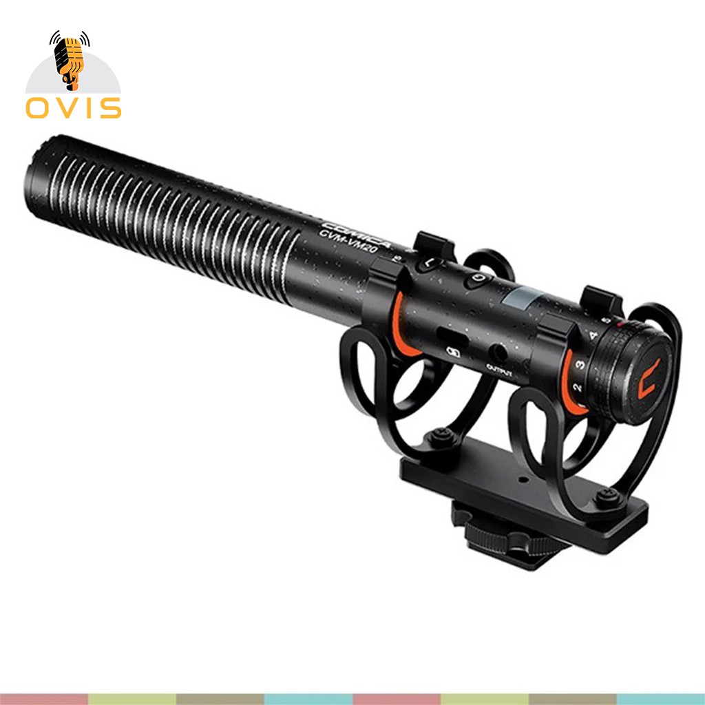 Comica CVM-VM20 - Micro Shotgun Đa Năng Thu Âm Cho Máy Ảnh, Điện Thoại