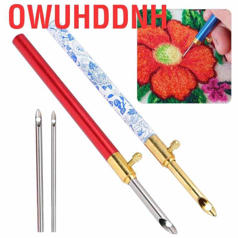 Set dụng cụ bút thêu kim thêu nổi thủ công DIY