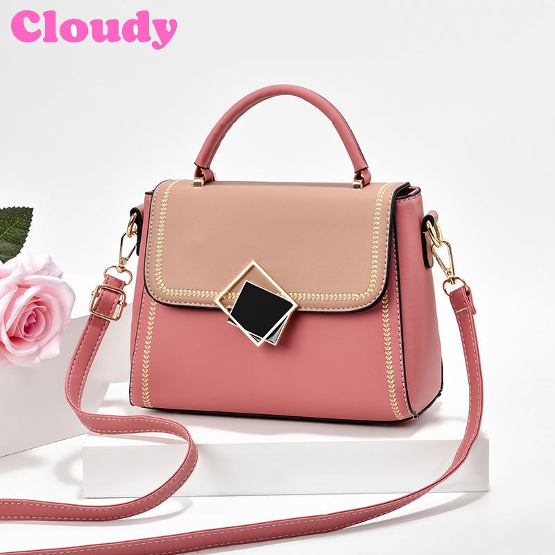 (Mới) Túi Xách Nữ khóa gương style Hàn quốc cực hot CL130