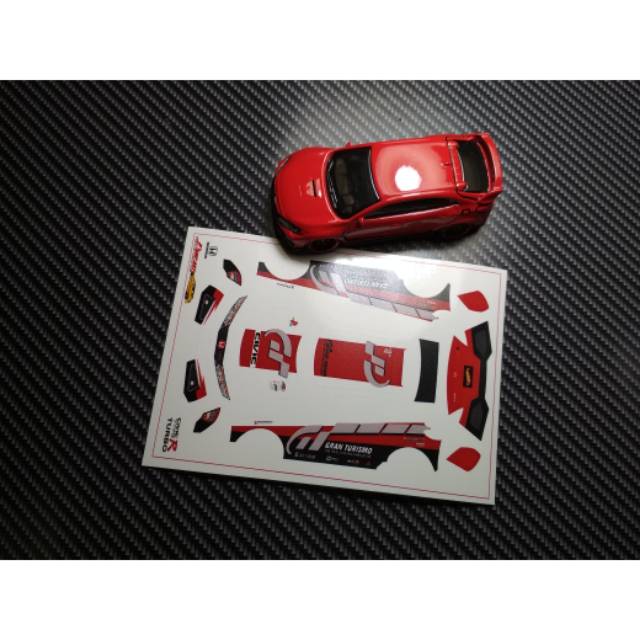 HOT WHEELS Bán CHẠY Decal dán tường hình HONDA CIVIC TURBO GRANTURISMO