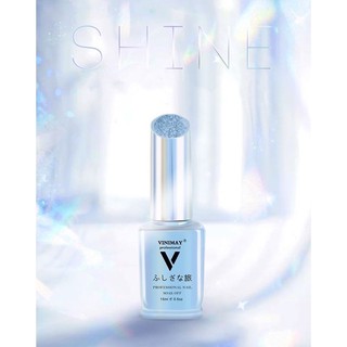 Sơn gel mắt mèo kim cương bạc vinimay lẻ chai
