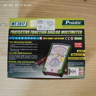 Đồng hồ vạn năng ProsKit MT-2017