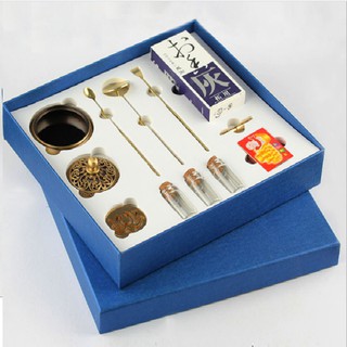 Dụng cụ Khơi-Xông trầm-Dưỡng "Tâm" nguyên Bộ(đầy đủ)🌿+Tặng 100g bột xông(50g trầm hương+50g ngải cứu)