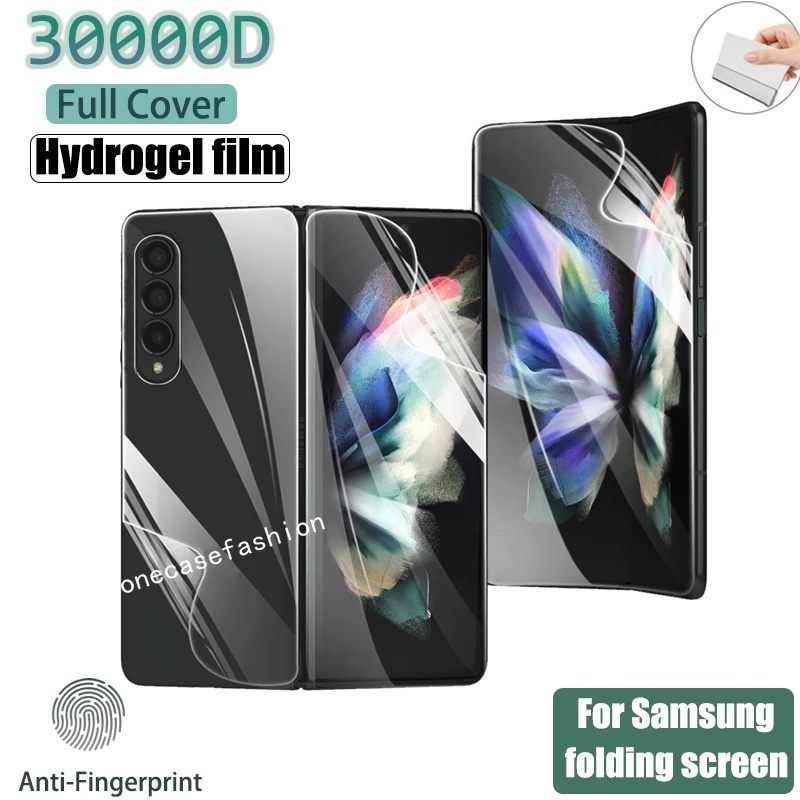 Miếng Dán Hydrogel Bảo Vệ Toàn Màn Hình Cho Samsung Galaxy Z Fold 5 4 3 2 Fold4 Fold5 5G Kính